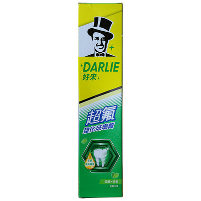 进口DARLIE黑人牙膏含氟固齿