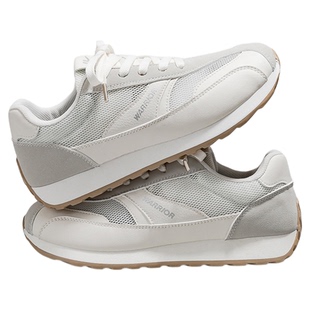 回力华夫鞋女款2025新款休闲网面透气夏季运动鞋今年流行的阿甘鞋