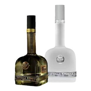 俄罗斯进口原装克里姆林宫传奇伏特加收藏高档礼盒款面包酒洋烈酒