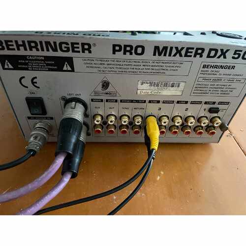 议价百灵达DX500混音器一台混音台DJ混音BEHRI维修