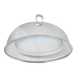 防蟑螂菜罩单个多功能透气菜罩时尚桌面菜罩夏季桌盖菜罩不锈钢