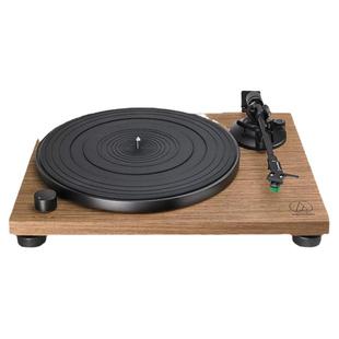 铁三角AT-LPW40WN胡桃木黑胶唱片机复古留声机古典唱机黑胶唱机