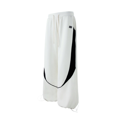 BJHG不计后果针织休闲阔腿裤情侣