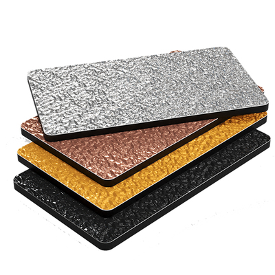 竹炭木不锈钢水波纹板镜面板