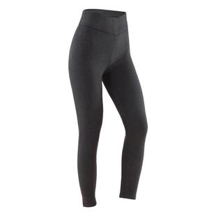 好波【绵羊毛骆驼绒高腰保暖裤】女黑色冬季贴片打底裤HBT2415