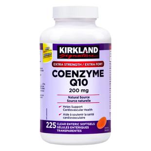 Kirkland柯克兰辅酶q10软胶囊保护心脏保健品泛醌coq10官方正品