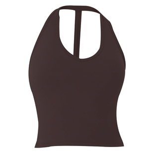 mitaogirl肯豆美背运动内衣女带胸垫背心防震健身文胸跑步瑜伽服