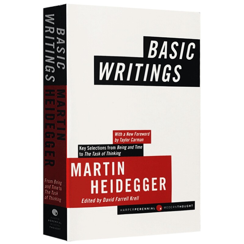 华研原版 基本写作 英文原版 Basic Writings 马丁海德格尔文集 英文版哲学类进口书 存在与时间 什么是形而上学 正版英语书籍