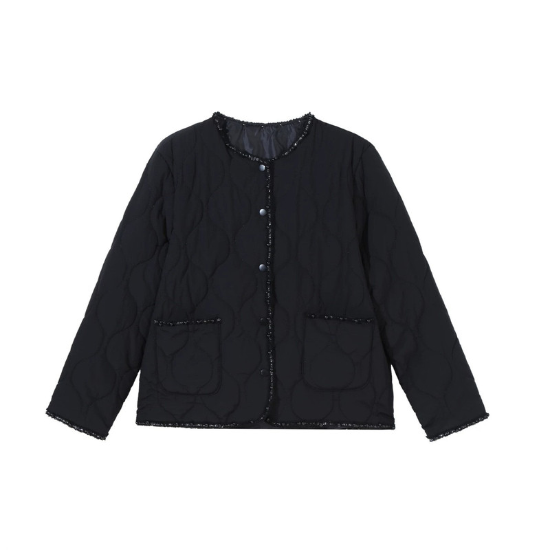 大码小香风棉服女胖mm冬装200斤