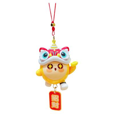 正版蛋仔派对醒狮汽车后视镜挂件