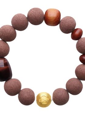 BYROOTS/抱树【藏红】限定款全藏香珠手链新年礼物生日礼物送女友