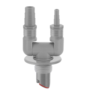 厨房40管下水三通洗碗机净水器前置过滤器下水接头排水管道防返水