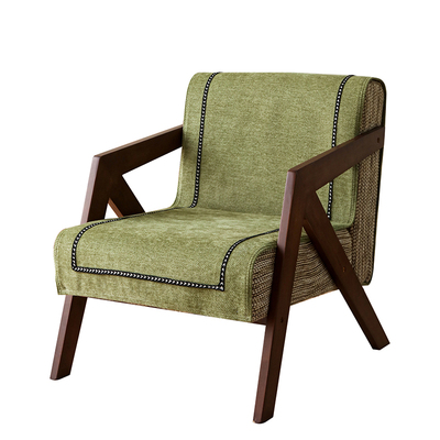 单人沙发垫沙发盖布巾四季通用实木家用椅子一体坐垫摇躺椅餐椅垫