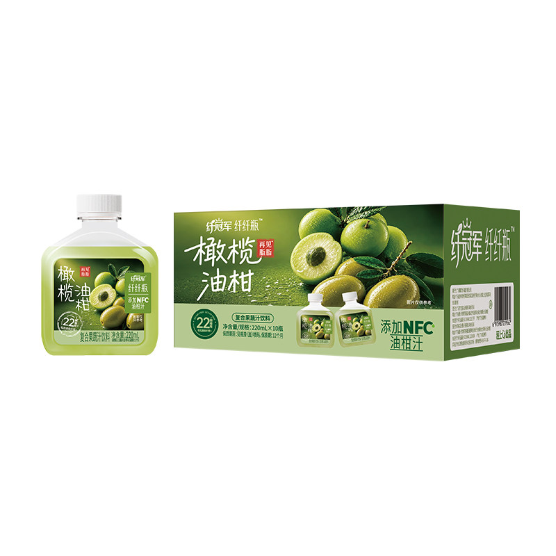 轻上纤冠军橄榄油柑复合果蔬汁