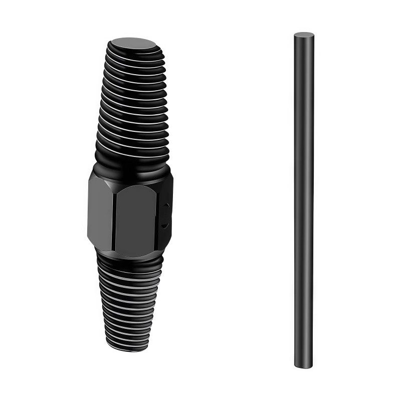 断丝取出器水管水龙头断裂滑丝拆卸工具4分6分双头断头螺丝取丝器