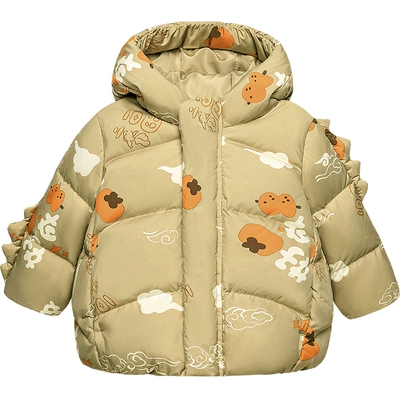 迷你巴拉巴拉羽绒服男女童加厚保暖洋气羽绒外套加厚保暖冬季宝宝