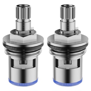 304不锈钢水龙头阀芯通用型单冷快开洗脸盆龙头三角阀修配件大全