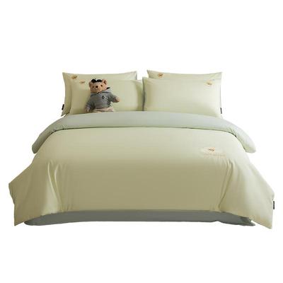 TeenieWeenie奶黄色全棉被套单件