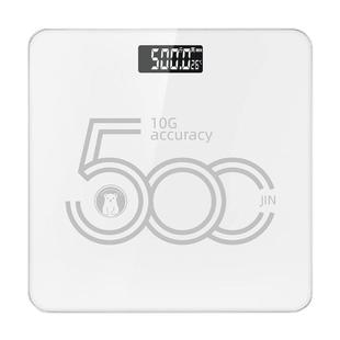 小白秤大量程体重秤家用小型500斤大体重称400斤胖子人体秤高精度