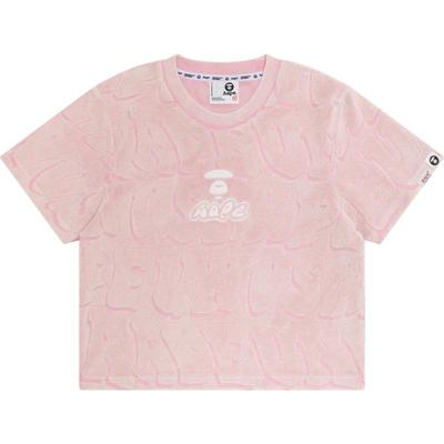 Aape水洗复古做旧短袖T恤