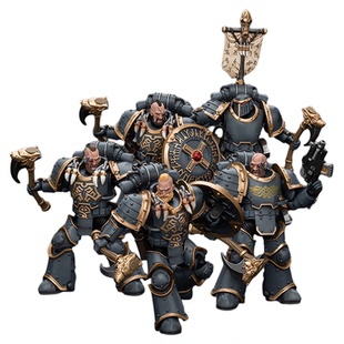 暗源战锤40k太空野狼 屠杀者JOYTOY星际战士1:18可动兵人手办模型