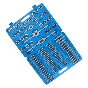 合金钢攻丝器丝锥板牙套装手用攻牙绞手扳手公制丝攻组合五金工具