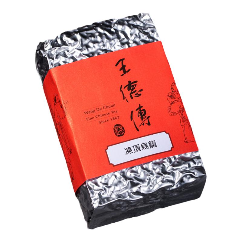 王德傳臺灣凍頂烏龍茶150g袋裝/禮盒裝 滋味溫和有焙火熟果香茶葉