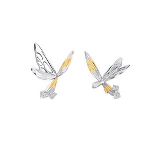 花芽原创逐光耳钉女生2025新款小众轻奢高级感耳饰闺蜜生日礼物