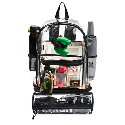 RGH度假旅行双肩包透明防水背包