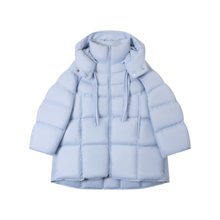 熙薇『雨做的云』2026新款充绒量爆满的双飘带羽绒服H7193