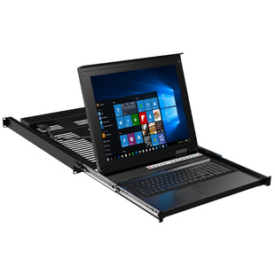 迈拓维矩 MT-1708UL 8口kvm切换器vga8进1出机架式17寸LED屏电脑管理机房服务器共享USB键盘鼠标显示器一体机