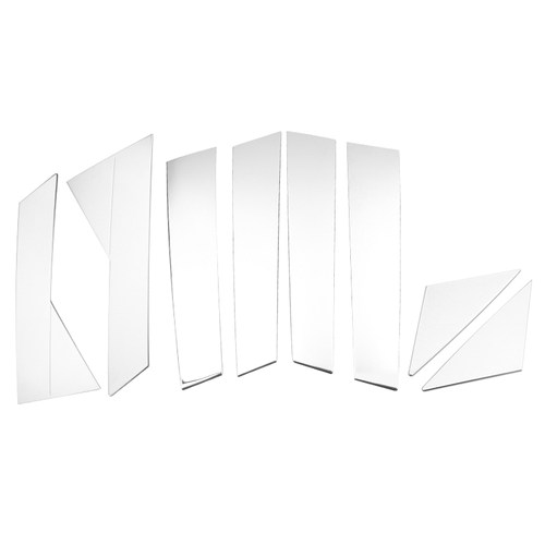 沃尔沃S90改装车窗装饰条中柱贴片 S90L前挡风玻璃侧边装饰亮条