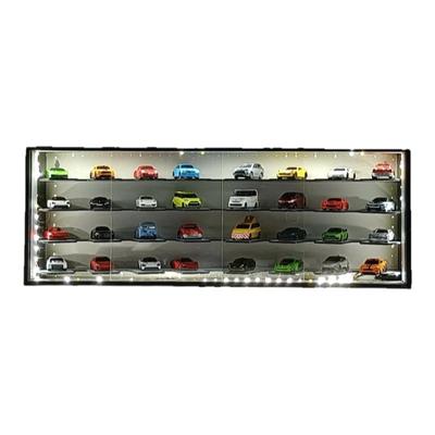 车位车模收纳带灯亚克力