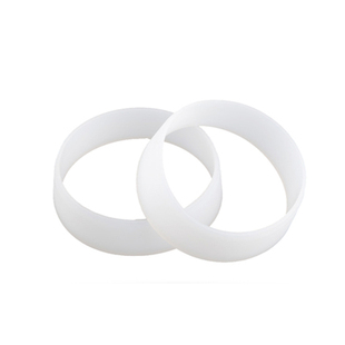 硅胶圈110/160管道风机PVC硬管软胶套减震加固圆形密封圈消音