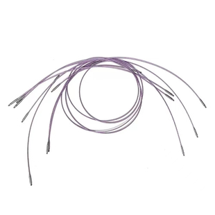 编织工具拆卸环形针配件绳可拆卸环形针旋转针绳旋转绳袖子针配件