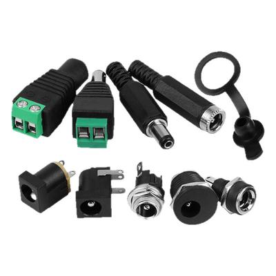 直流母座圆孔电源插头