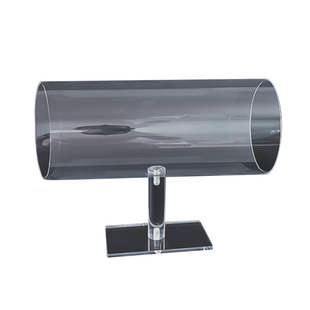 头箍发箍展示架头巾发带桌面陈列架收纳架亚克力13cm圆管工字架