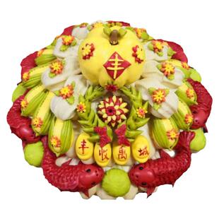 胶东花饽饽威海面食喜馍馍老人寿桃手工生日蛋糕开业乔迁安居庆典