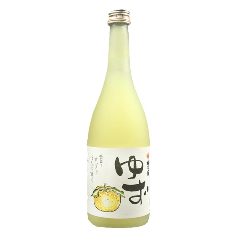 梅乃宿柚子酒720ml日本原装进口