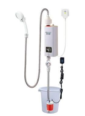 自吸加热洗澡神器淋浴器
