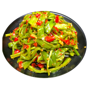 小青坛香辣贡菜嘎嘣脆响菜开胃下饭菜剁椒贡菜辣椒酱咸菜酱菜小吃