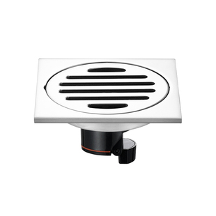 特厚不锈钢地漏防臭卫生间浴室厨房通用防虫大排量地漏方形5075管