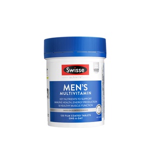 Swisse澳洲男士复合维生素120粒综合增强提升抵御力成人男士补维B