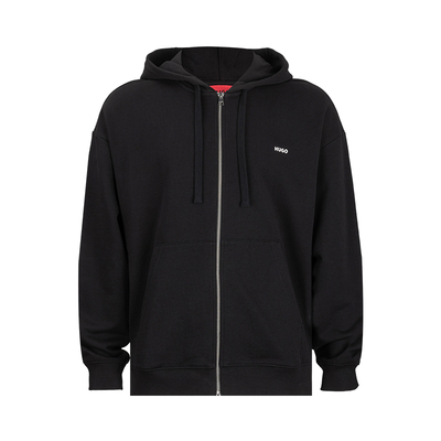 HugoBoss拉链全棉连帽卫衣男士