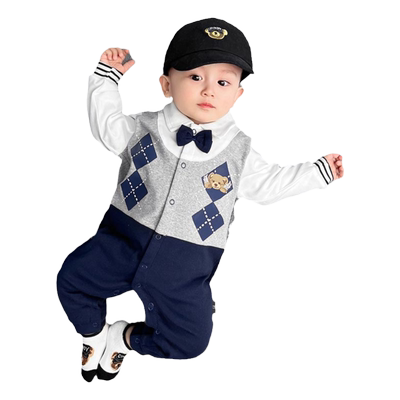 商场同款宝宝纯棉连体衣