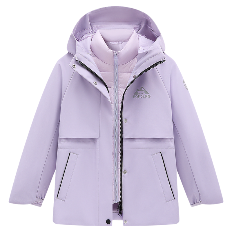 波司登儿童羽绒服25秋冬新款男女童三合一防风保暖外套