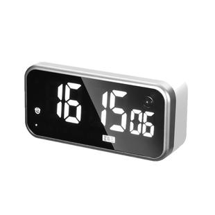 夜光静音充电带秒数字时钟闹钟