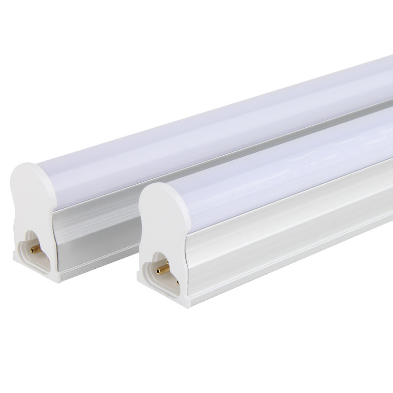 可圣照明led灯管光管T5 T8一体化支架灯日光长条灯明装0.9 1.2米