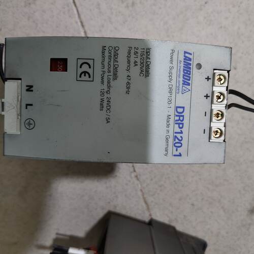 溢价-德国LAMBDA兰达DRP120-1开关电源，24V 5