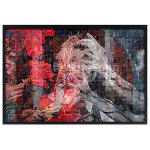 薛之谦木质拼图演唱会1000片专辑合集歌迷定制海报周边礼物带框